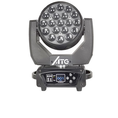 300W Dmx Thiết bị chiếu sáng sân khấu hòa nhạc 19 * 15 Rgbw 4 trong 1 19 PC 15W LED 80 -10 50