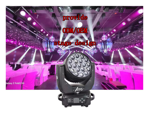 Giải pháp chiếu sáng quán bar disco LitePro DLX Layout 19X15W RGBW Đèn chuyển động