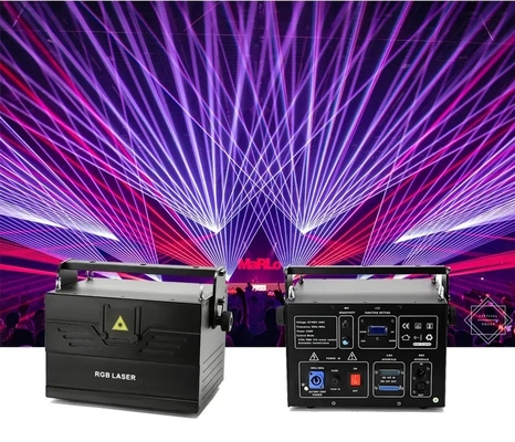 5W RGB Animation Laser Light 10W DMX RGBW Di chuyển DJ Light Cho Câu lạc bộ đêm