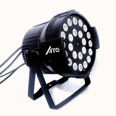 18 * 10W Aluminum Light LED Par Uplights Cho hiệu ứng Bàn hát RGBW 4in1 DMX Dj