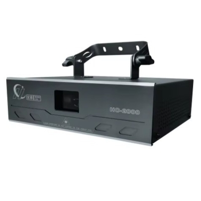 DMX 3d ống thẳng đứng tia laser ánh sáng tường cho sân khấu disco 2W Mini phiên bản RGB chống nước
