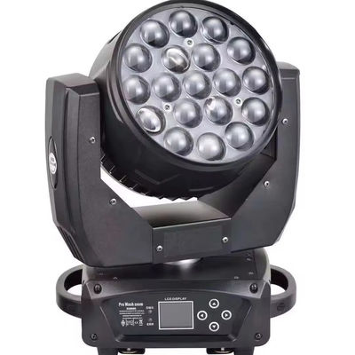 Hỗ trợ Dimmer Có 19pcs Big Bee Eyes LED Di chuyển đầu chùm ánh sáng cho DJ thiết bị